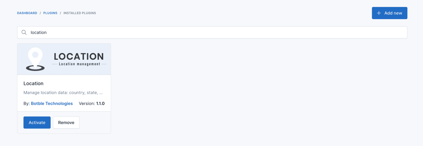 Plugin